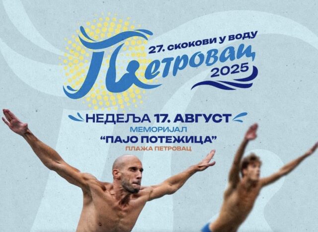 U nedelju Memorijal „Pajo Potežica”: Tradicionalno 27. Skokovi u vodu