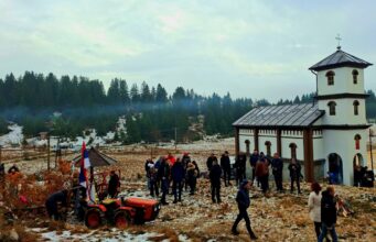 Бадњак као симбол вере и слоге у Каменој Гори